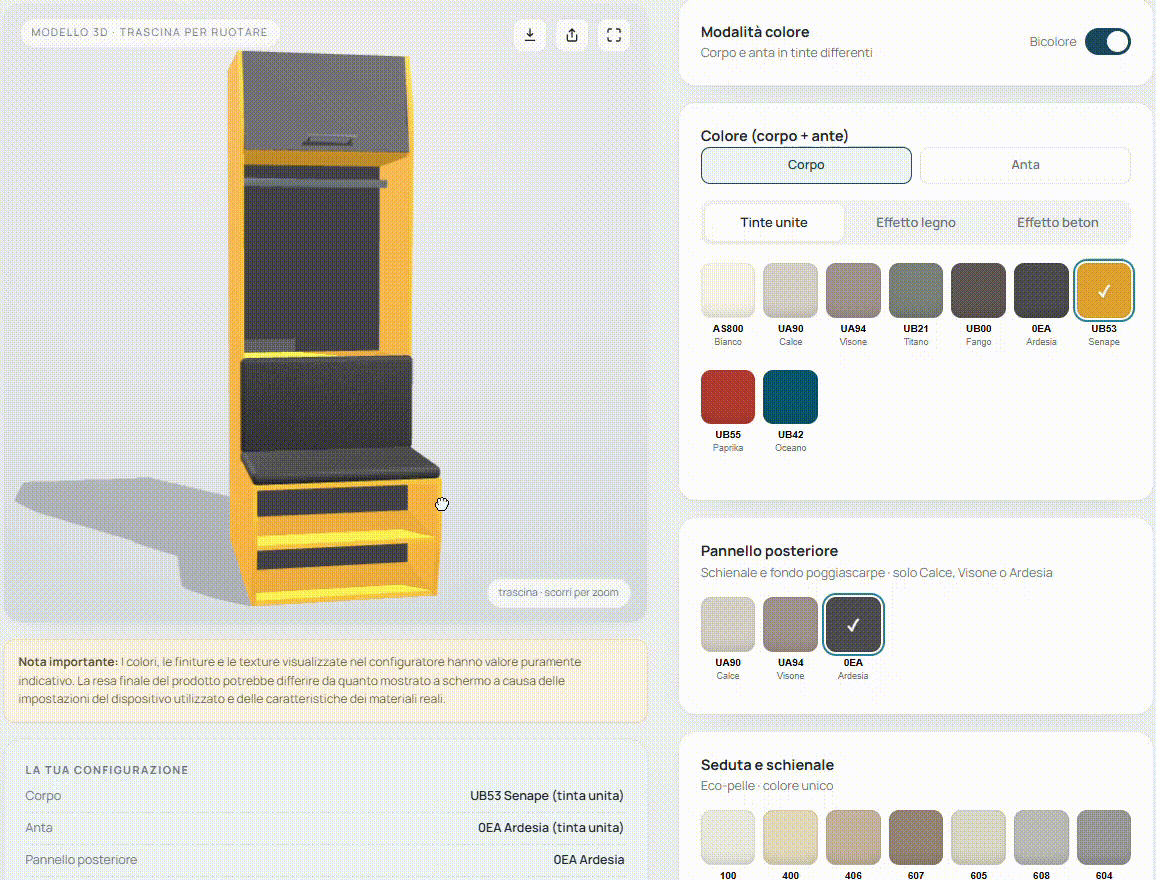 Gif rotazione armadietto